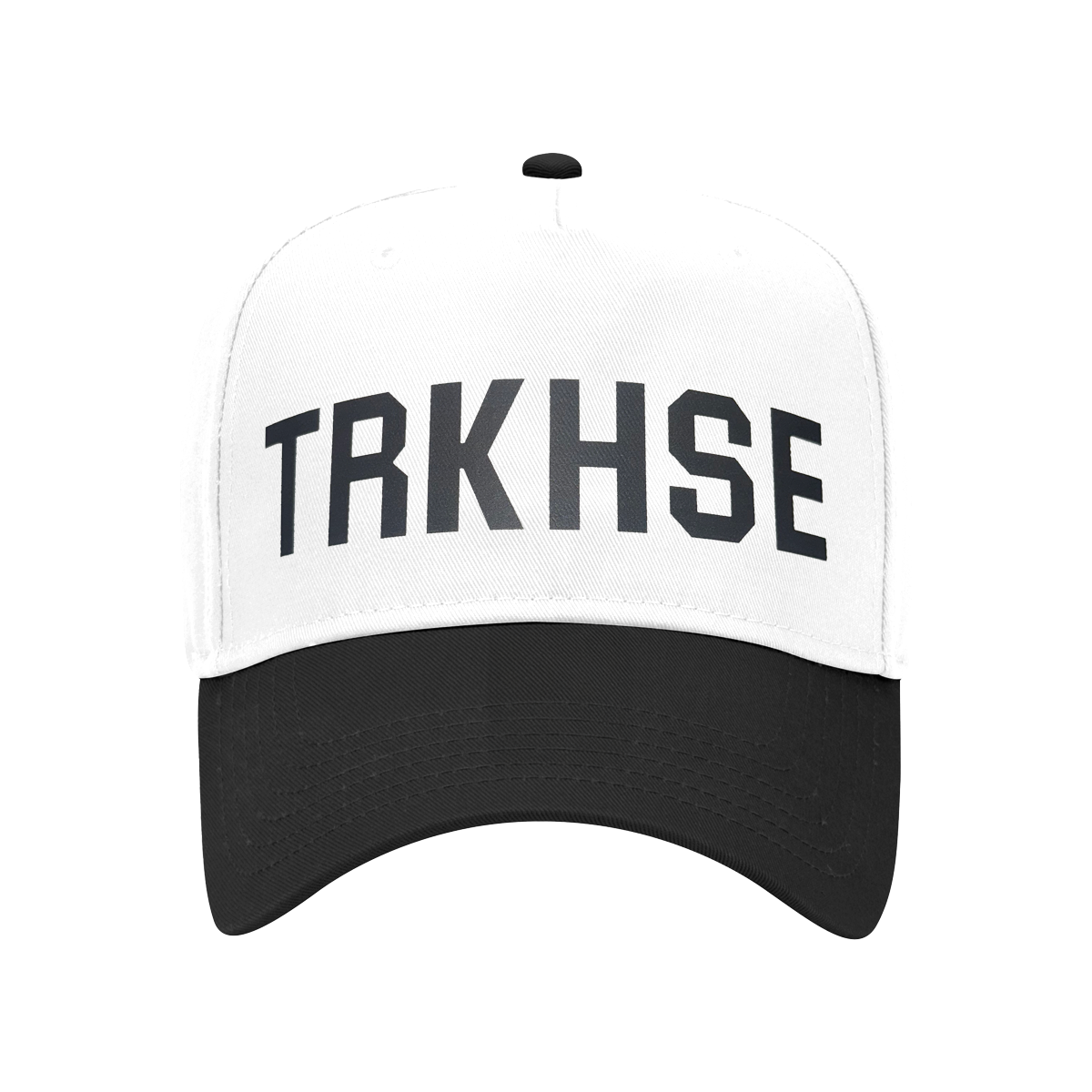 TRKHSE Team White/Black Snapback Hat