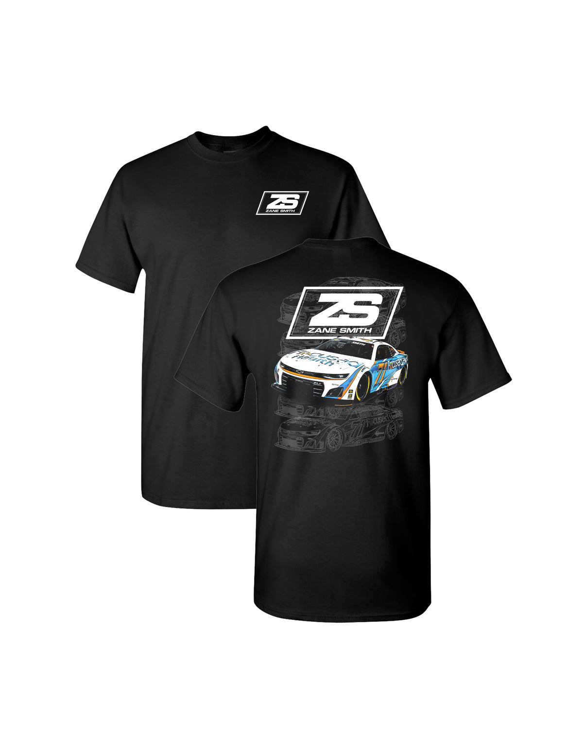 Zane Smith Focused Health #71 T-Shirt