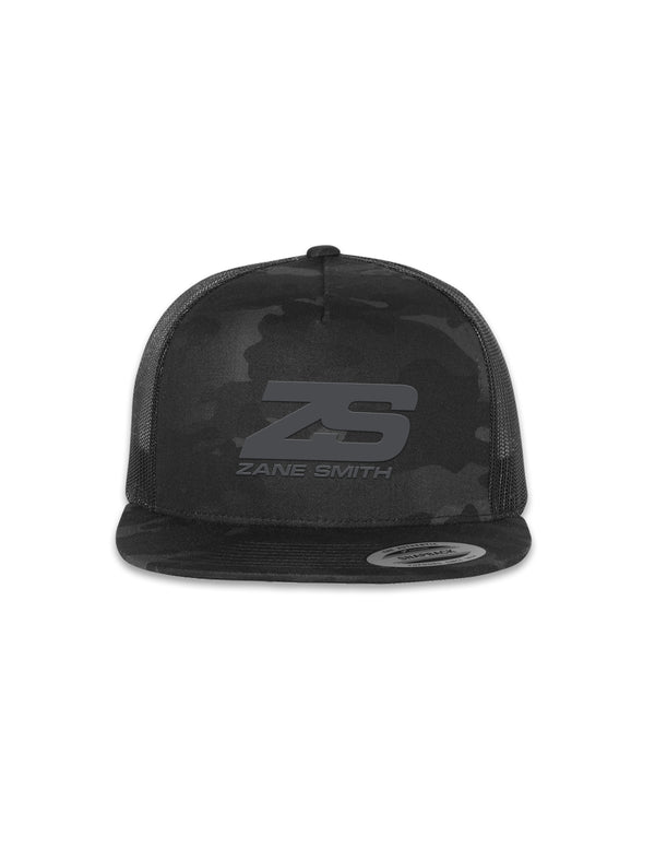 Zane Smith Camo Snapback Trucker Cap