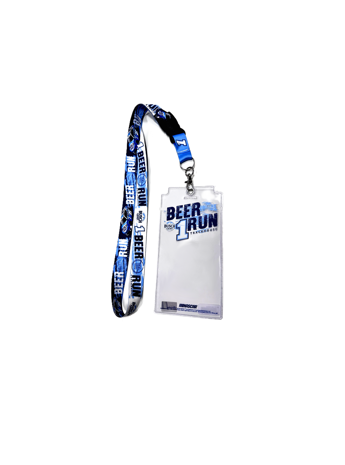 #1 Busch Light BEER RUN! Credential Holder/Lanyard