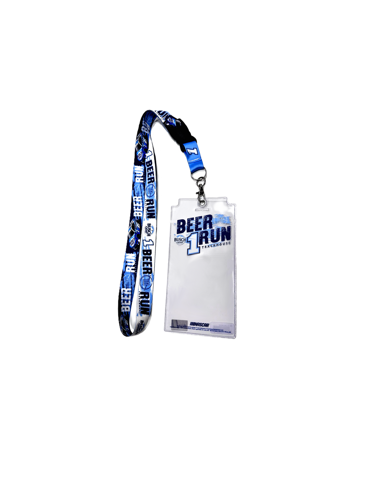 #1 Busch Light BEER RUN! Credential Holder/Lanyard