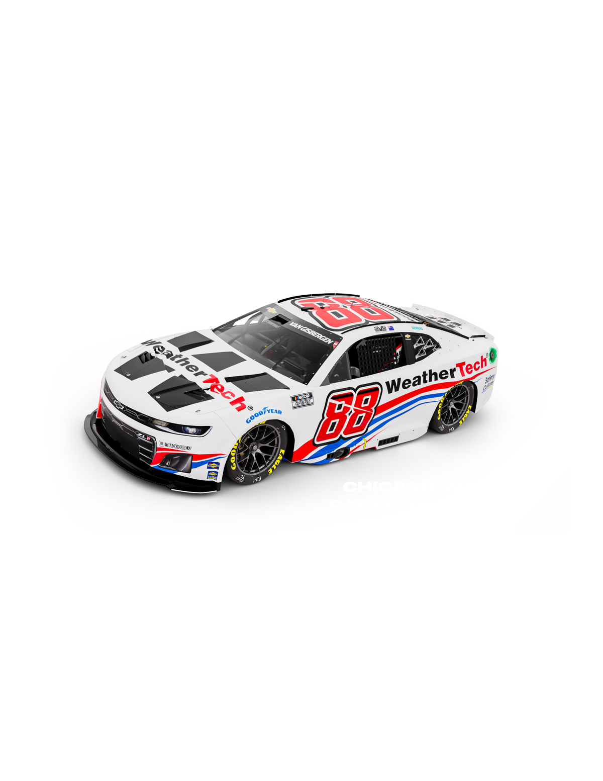 Shane van Gisbergen #88 2025 Chicago WIN 1:24 Diecast *PREORDER*