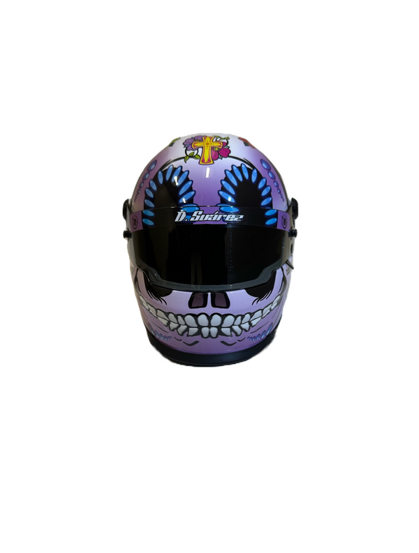 Daniel Suarez Day Of The Dead Mini Replica Helmet