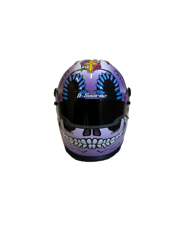 Daniel Suarez Day Of The Dead Mini Replica Helmet