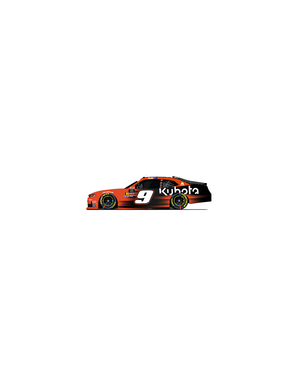 Shane Van Gisbergen #9 2025 Kubota Xfinity 1:64 Diecast *PREORDER