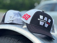SVG #88 WEATHERTECH HAT BLACK/WHITE