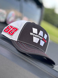 SVG #88 WEATHERTECH HAT BLACK/WHITE