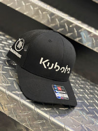 Kubota Black Meshback Hat