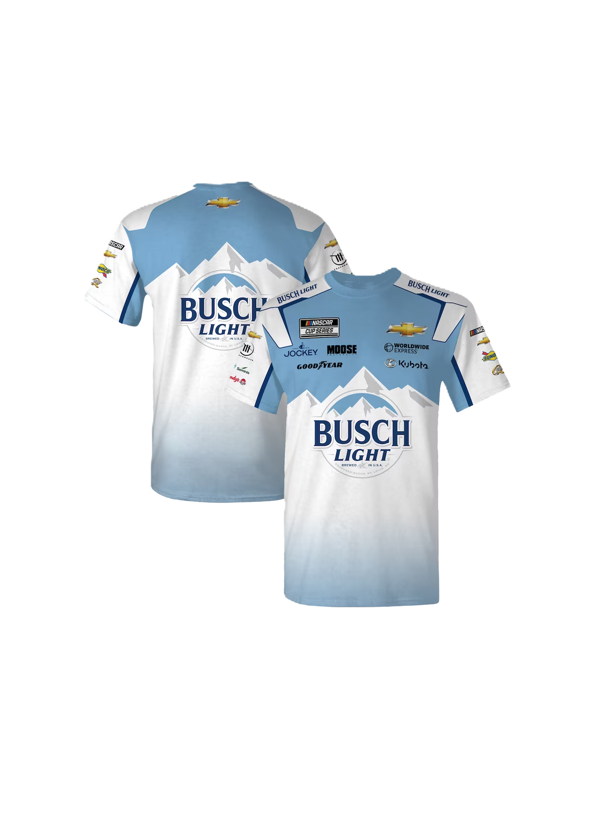 Ross Chastain Busch Light Sublimated Uniform T-Shirt