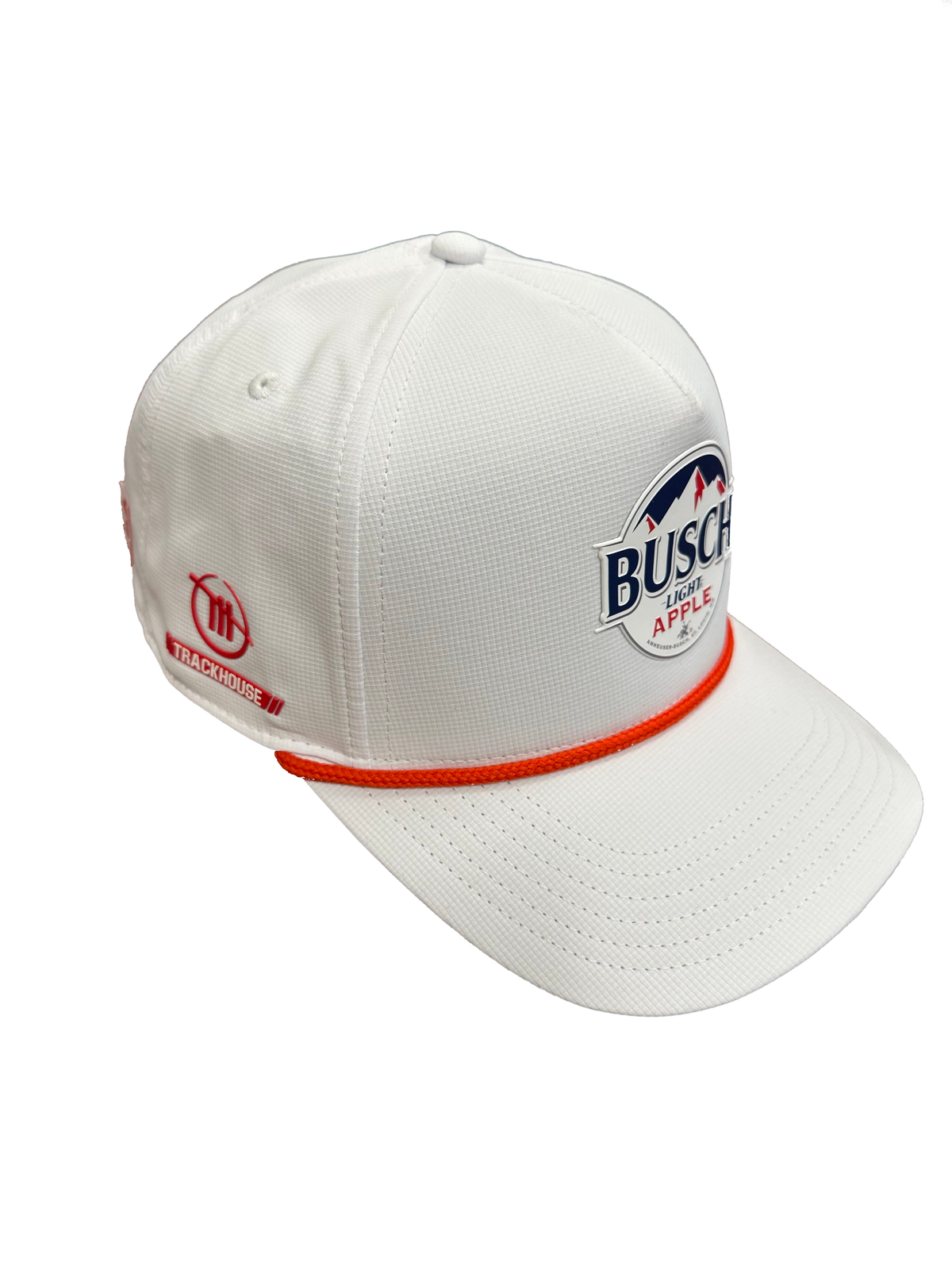 Ross Chastain #1 2026 Busch Light Apple White Rope Hat