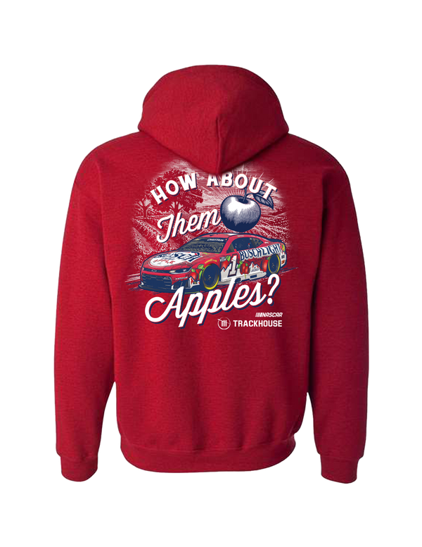 Ross Chastain #1  2026 Busch Light Apple Hoodie