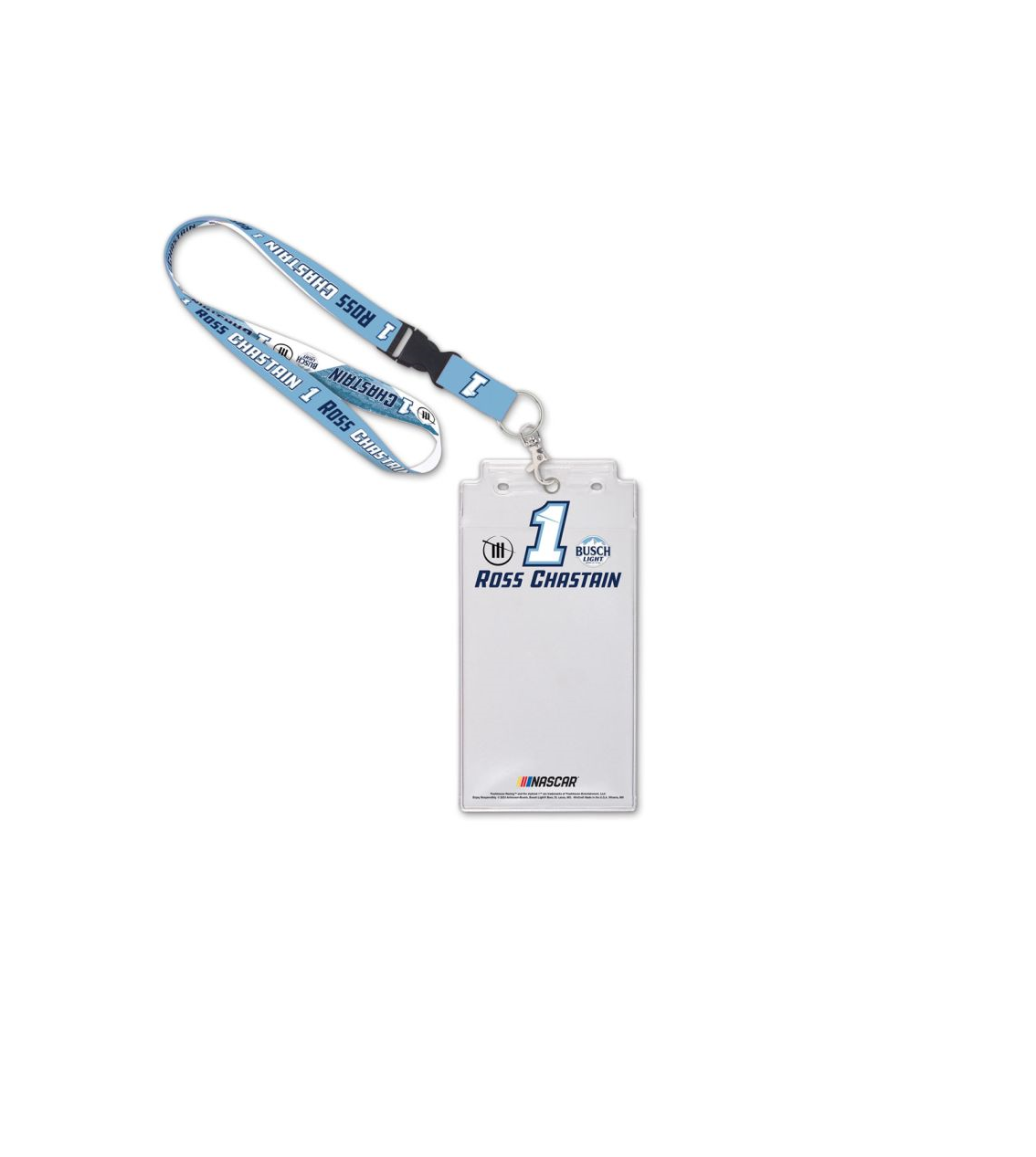 Chastain Busch Light Credential Holder/Lanyard