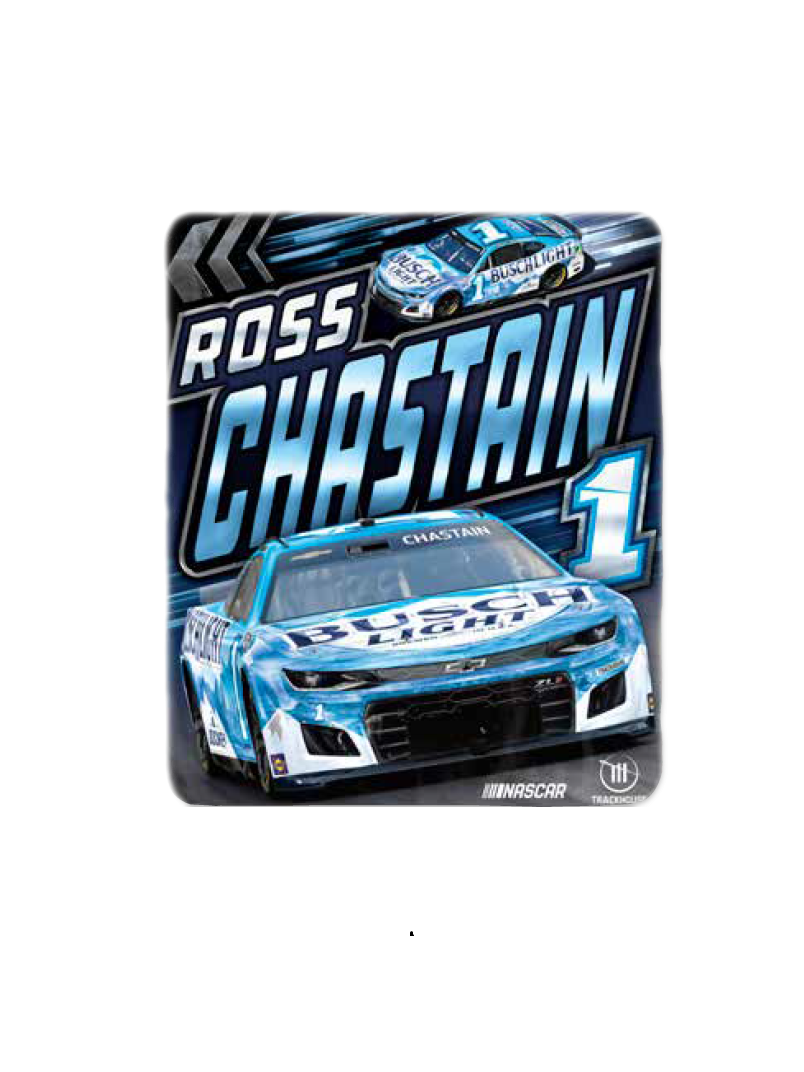 Ross Chastain #1 Busch Light Blanket 2025