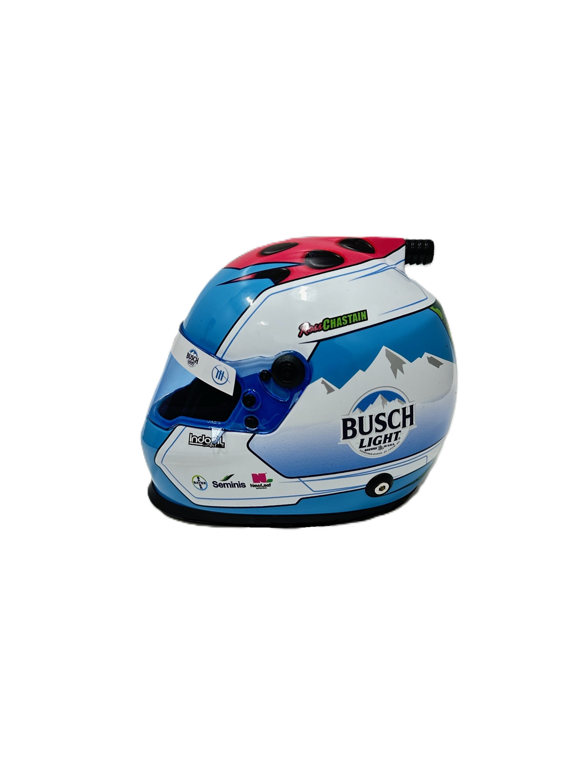 Ross Chastain Busch Light Mini Replica Helmet