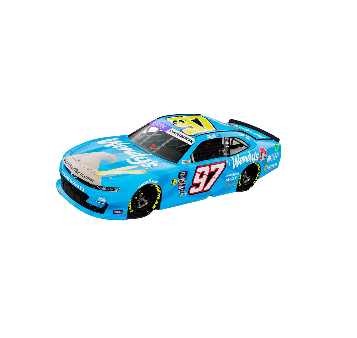 Shane Van Gisbergen #97 2024 Wendy's Xfinity 1:24 Diecast *IN STOCK*