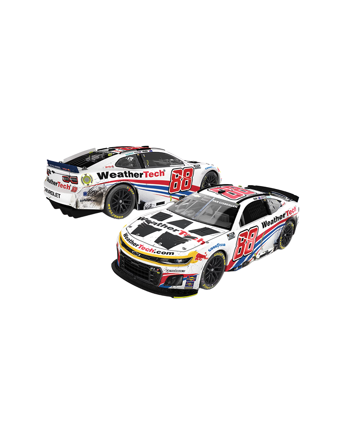 Shane van Gisbergen #88 2025 WeatherTech Watkins Glen Raced WIN 1:24 Diecast *PREORDER*