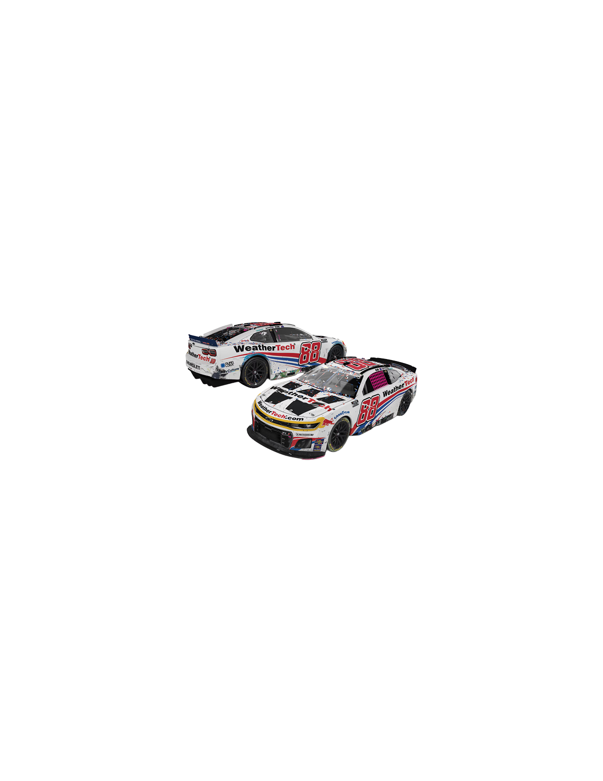 Shane van Gisbergen #88 2025 WeatherTech Roval 400 Raced WIN 1:64 Diecast *PREORDER*