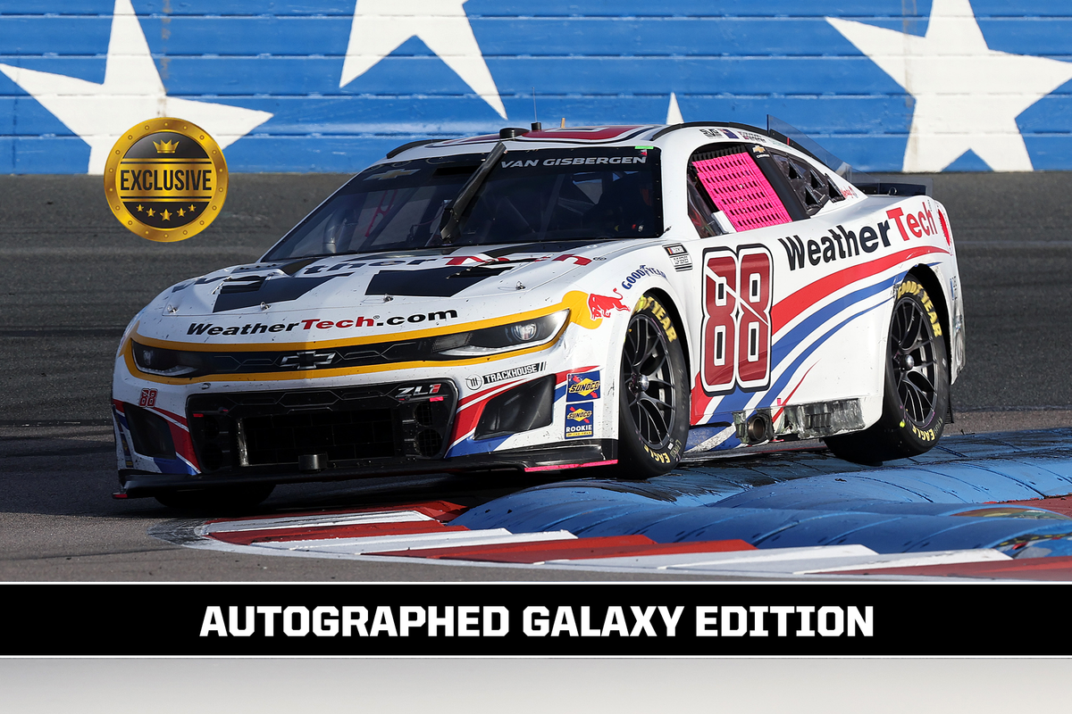 Autographed *GALAXY FINISH EXCLUSIVE EDITION* Shane van Gisbergen #88 2025 WeatherTech ROVAL 400 Raced WIN 1:24 Diecast *PREORDER*