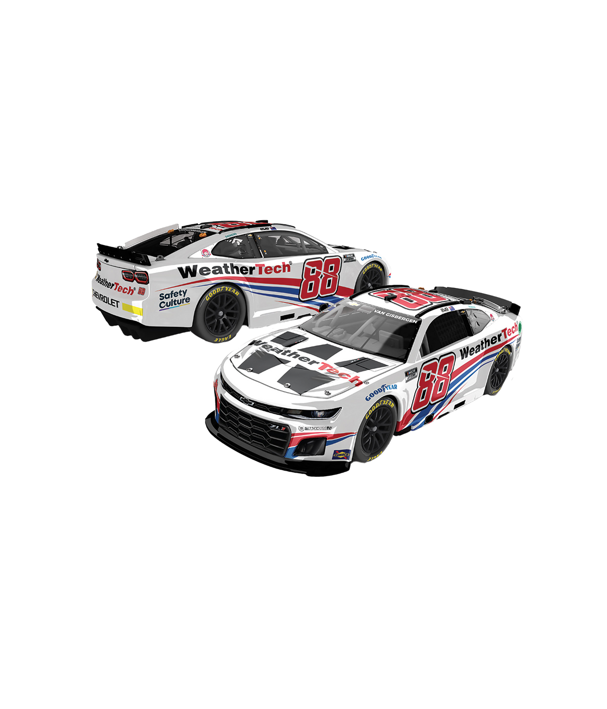 *PREORDER* SVG WeatherTech #88  1:24  Diecast