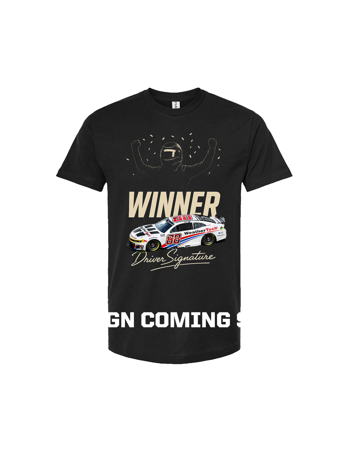 Shane van Gisbergen #88 Roval 400 WIN T-Shirt *PRE-ORDER*