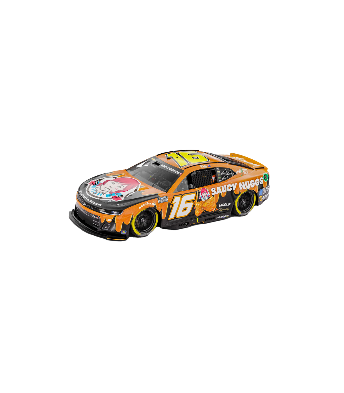 Shane Van Gisbergen #16 2024 Wendy's Saucy Nuggs 1:24 Diecast *IN STOCK*