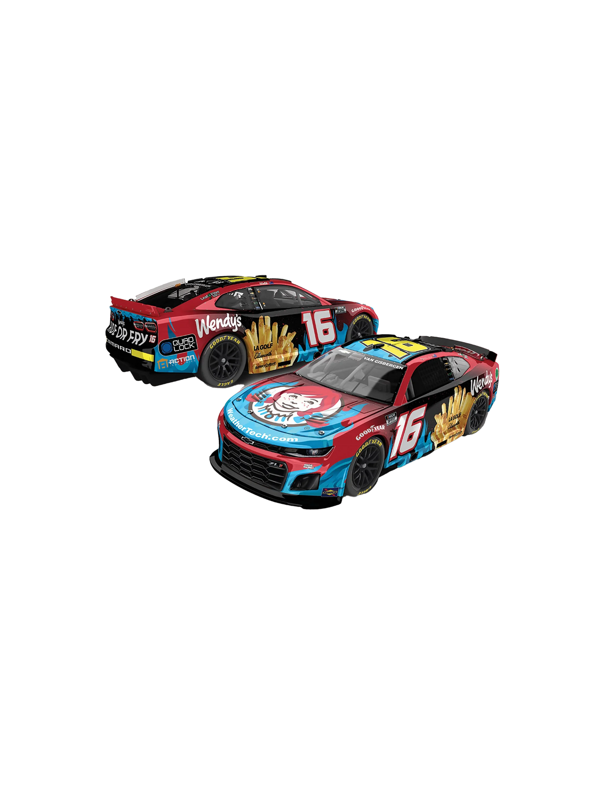 Shane Van Gisbergen #16 2024 Wendy's Ride or Fry 1:24 Diecast *IN STOCK*