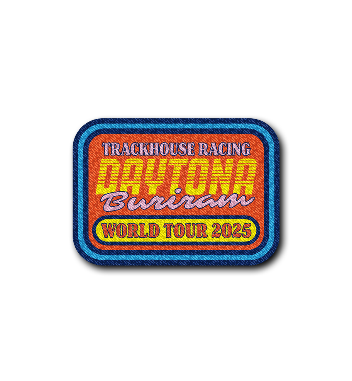 Trackhouse World Tour Patch - Daytona/Buriram